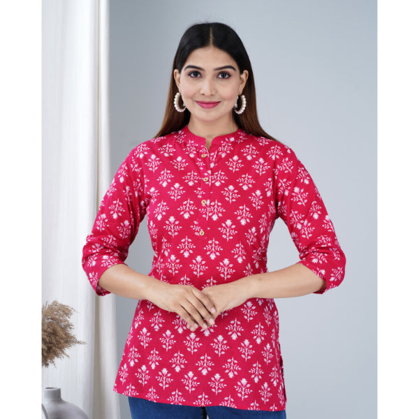 Jikonet Women's casual Short Kurti/Kurta