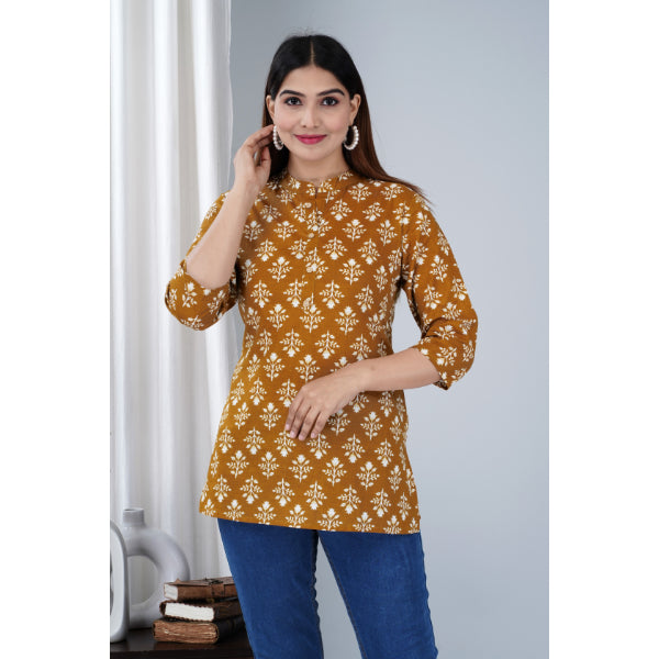 Jikonet Women's casual Short Kurti/Kurta
