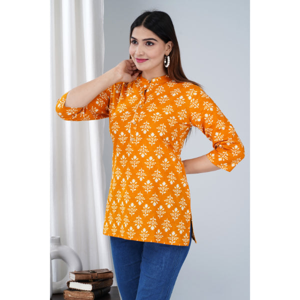 Jikonet Women's casual Short Kurti/Kurta