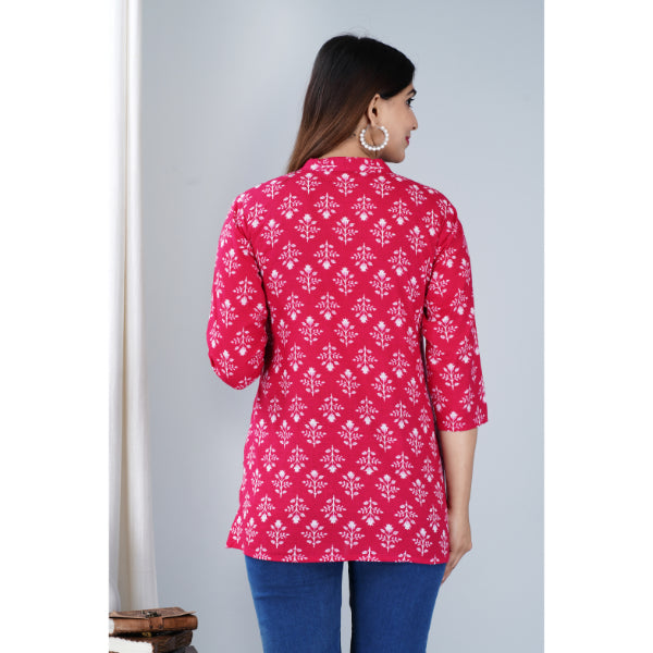 Jikonet Women's casual Short Kurti/Kurta