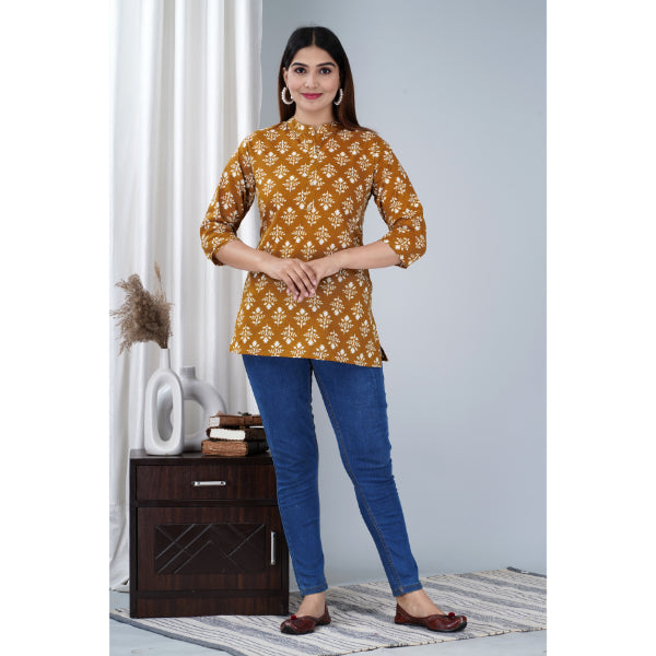 Jikonet Women's casual Short Kurti/Kurta
