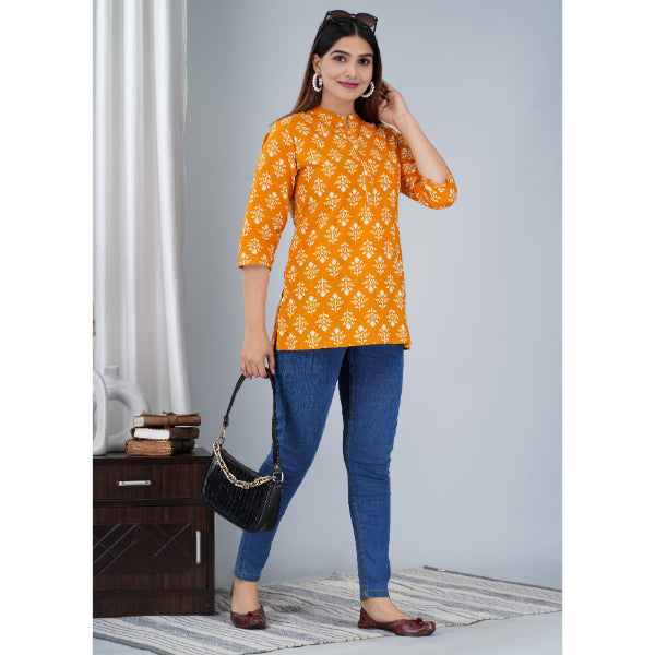 Jikonet Women's casual Short Kurti/Kurta
