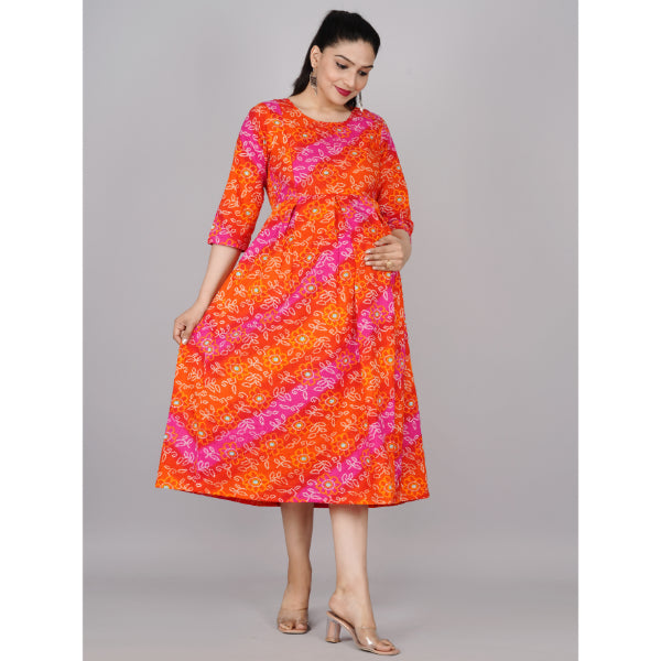 Jikonet Women's Maternity Kurti for Feeding Zippers (VJK)
