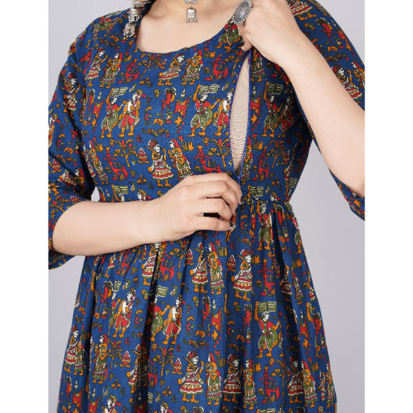 Jikonet Women's Maternity Kurti for Feeding Zippers (VJK)
