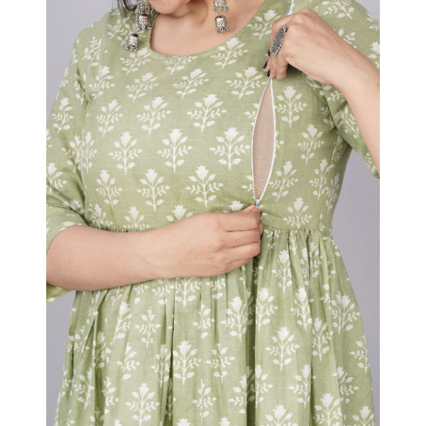Jikonet Women's Maternity Kurti for Feeding Zippers (VJK)