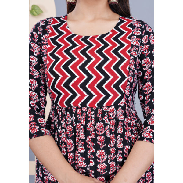 Jikonet Women's Maternity Breastfeeding Kurti with Fully Comfort
