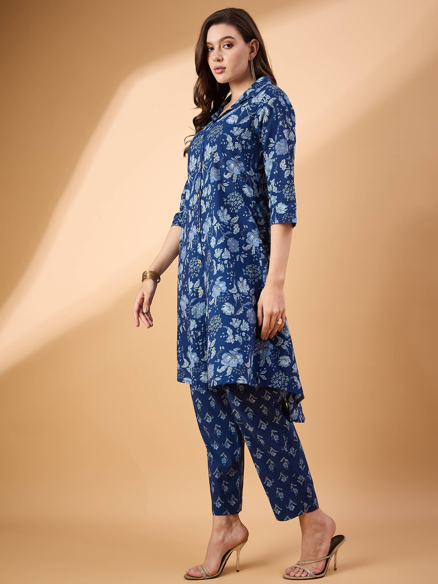 Jikonet Long Blue Co_Ord set