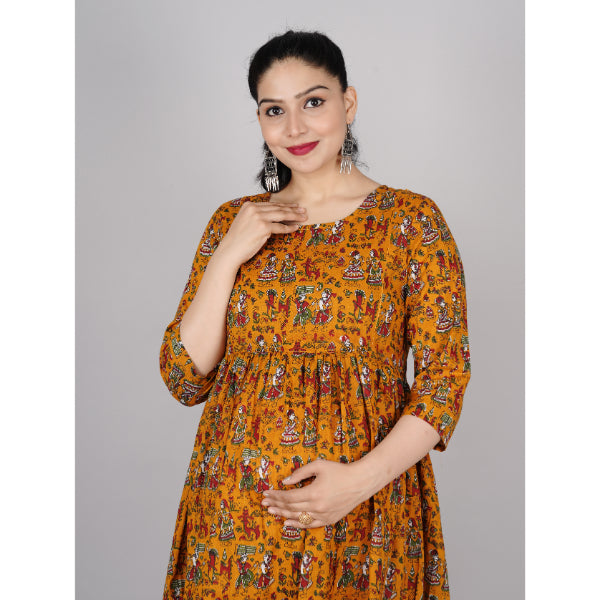 Jikonet Women's Maternity Kurti for Feeding Zippers (VJK)