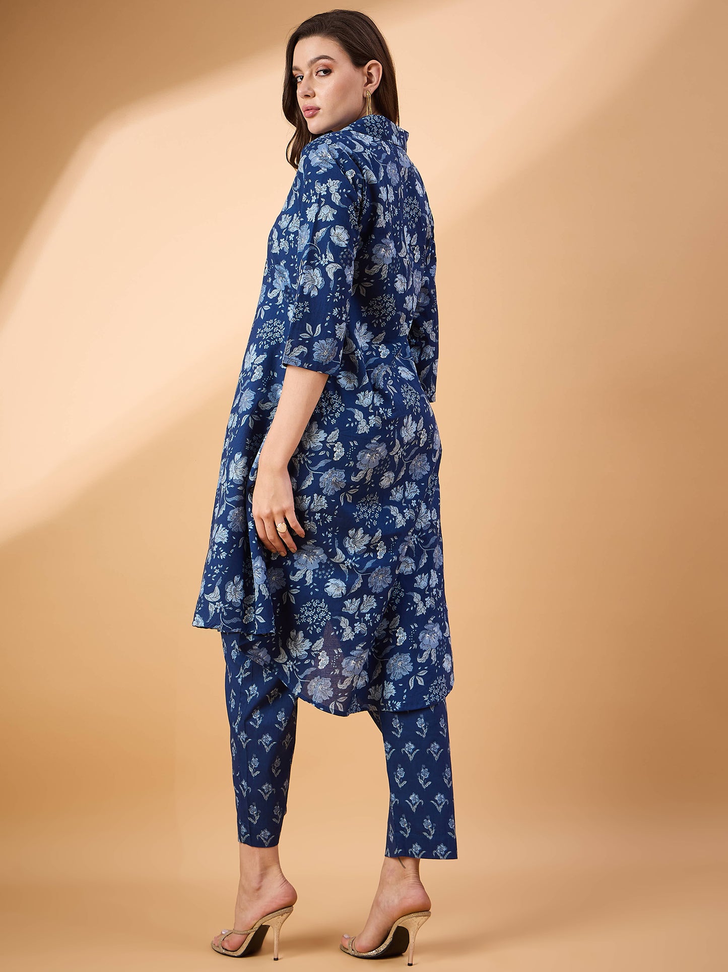 Jikonet Long Blue Co_Ord set