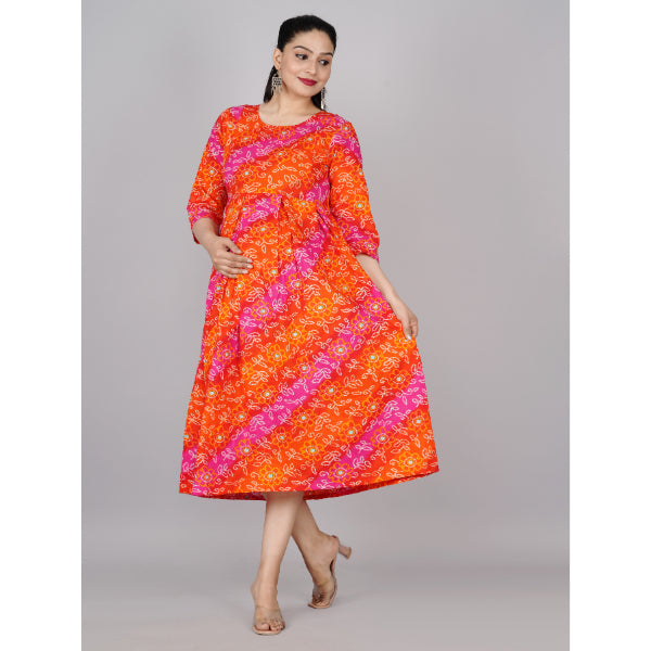 Jikonet Women's Maternity Kurti for Feeding Zippers (VJK)