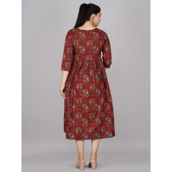 Jikonet Women's Maternity Kurti for Feeding Zippers (VJK)