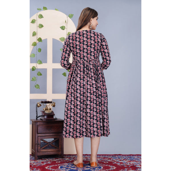 Jikonet Women's Maternity Breastfeeding Kurti with Fully Comfort