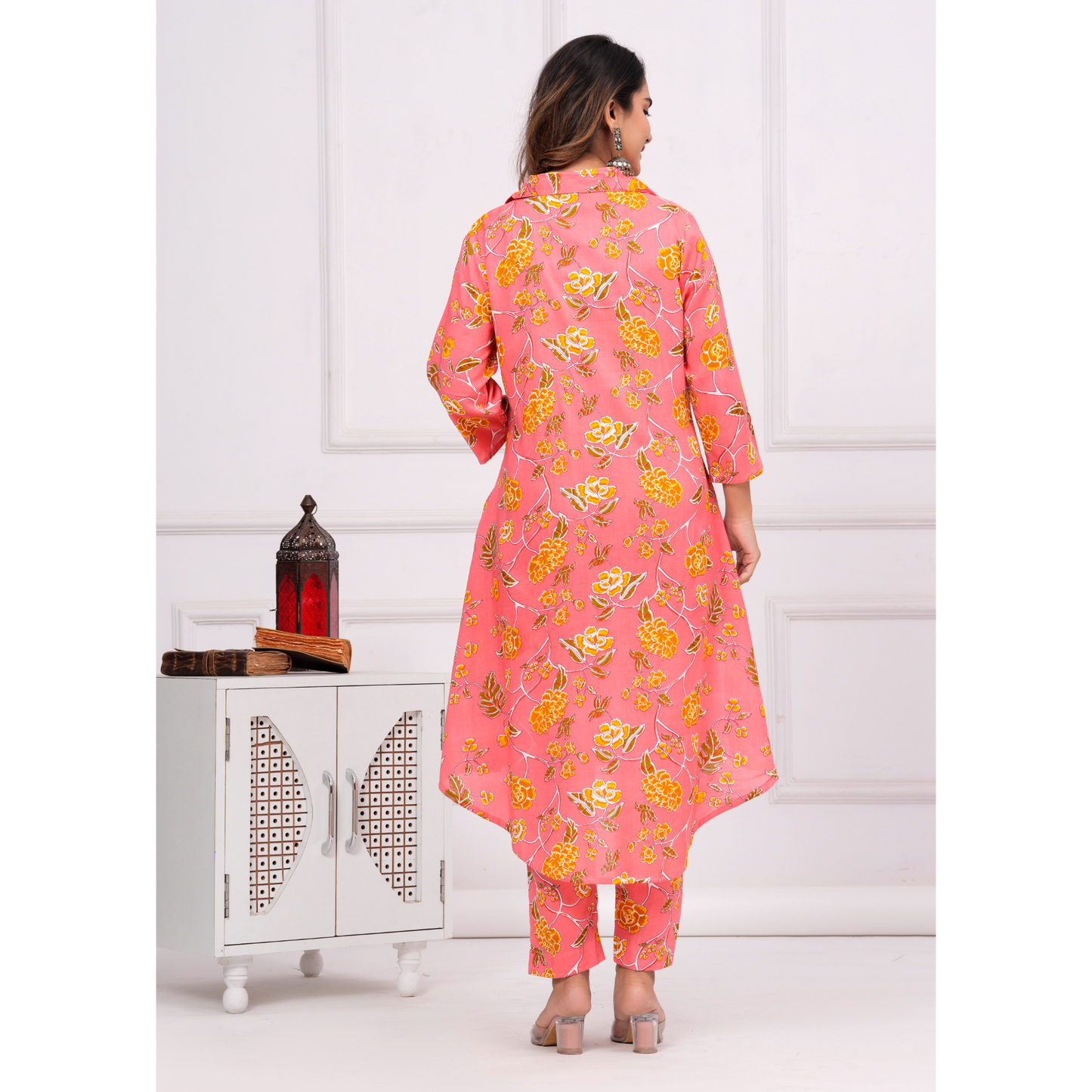 Jikonet Women's Co-Ord Set Kurta with Pant Set Outdoor Outfits Wear