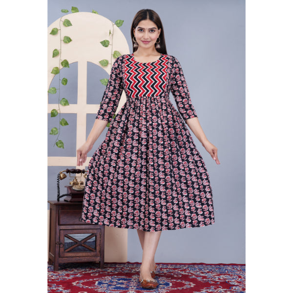 Jikonet Women's Maternity Breastfeeding Kurti with Fully Comfort