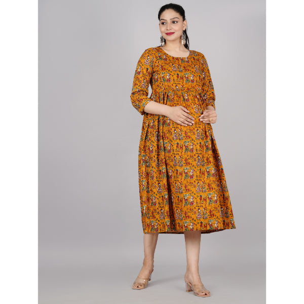 Jikonet Women's Maternity Kurti for Feeding Zippers (VJK)