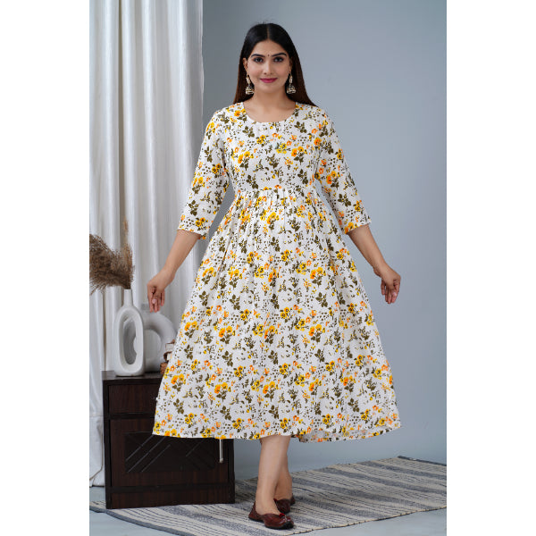 Jikonet Women's Breastfeeding Maternity Kurti with zip