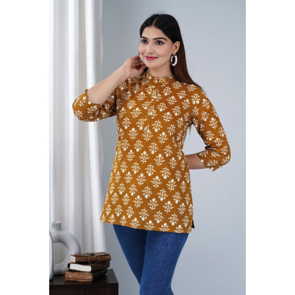 Jikonet Women's casual Short Kurti/Kurta