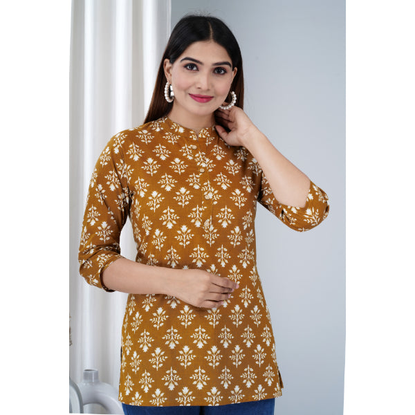 Jikonet Women's casual Short Kurti/Kurta