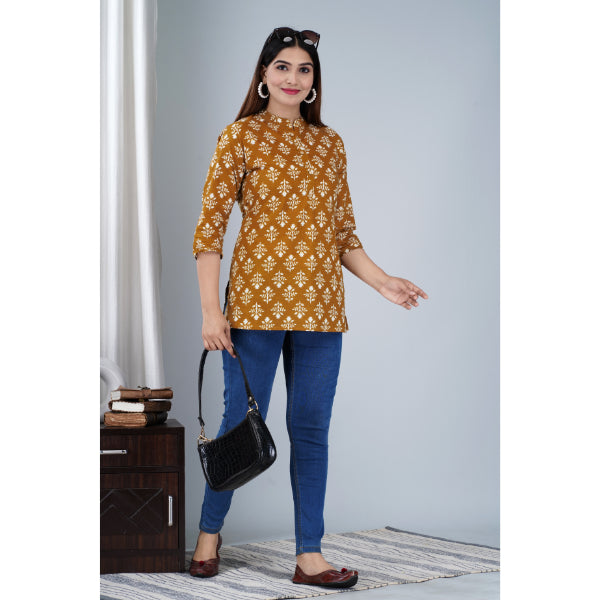 Jikonet Women's casual Short Kurti/Kurta