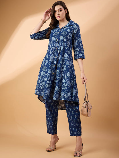 Jikonet Long Blue Co_Ord set