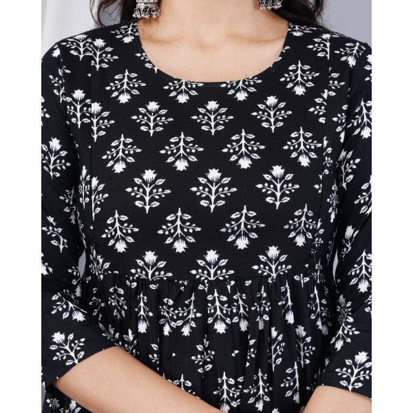 Jikonet Women's Breastfeeding Maternity Kurti with zip