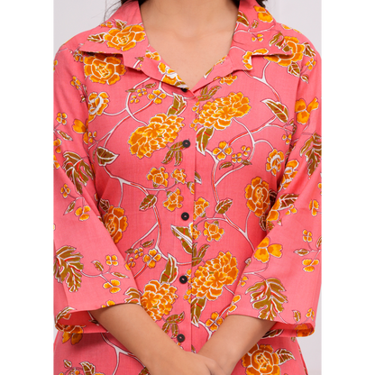 Jikonet Women's Co-Ord Set Kurta with Pant Set Outdoor Outfits Wear