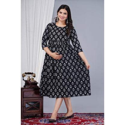 Jikonet Women's Breastfeeding Maternity Kurti with zip