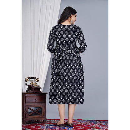 Jikonet Women's Breastfeeding Maternity Kurti with zip