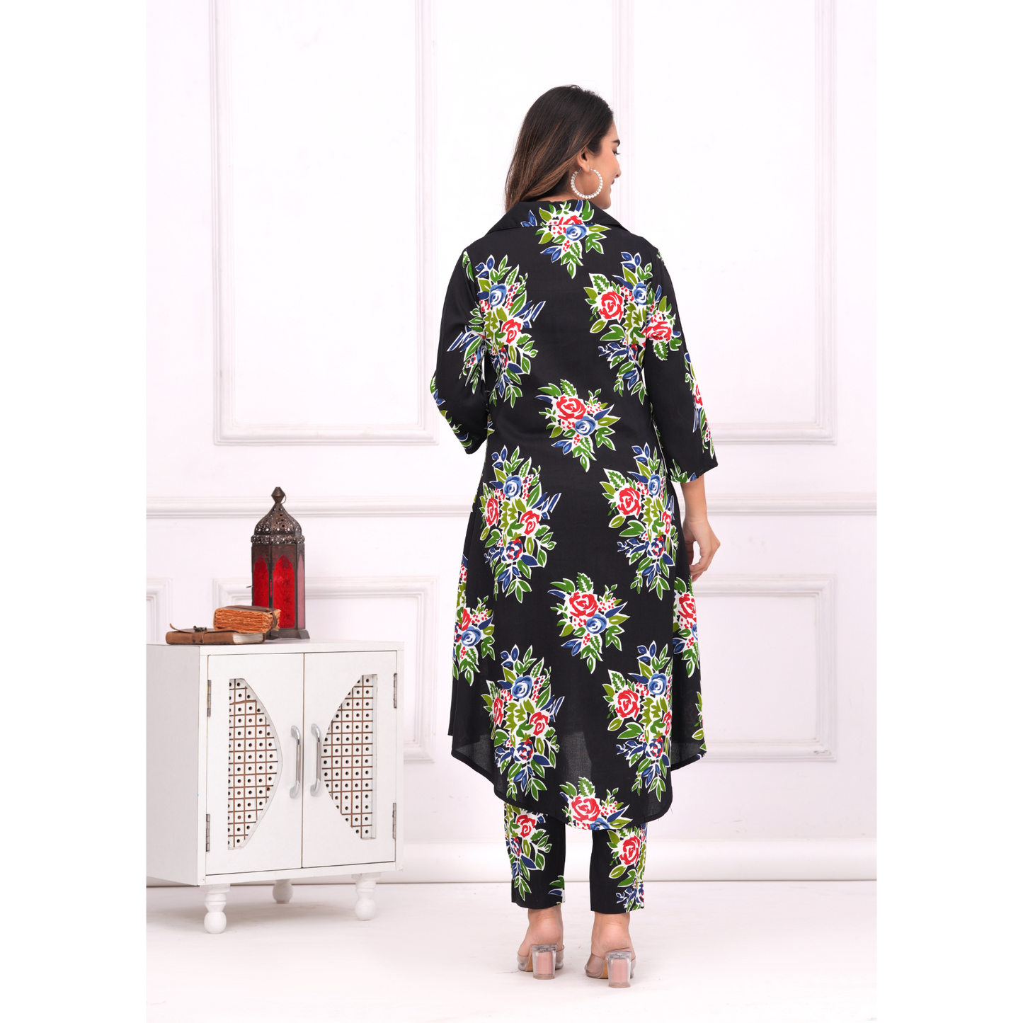 Jikonet Women's Co-Ord Set Kurta with Pant Set Outdoor Outfits Wear